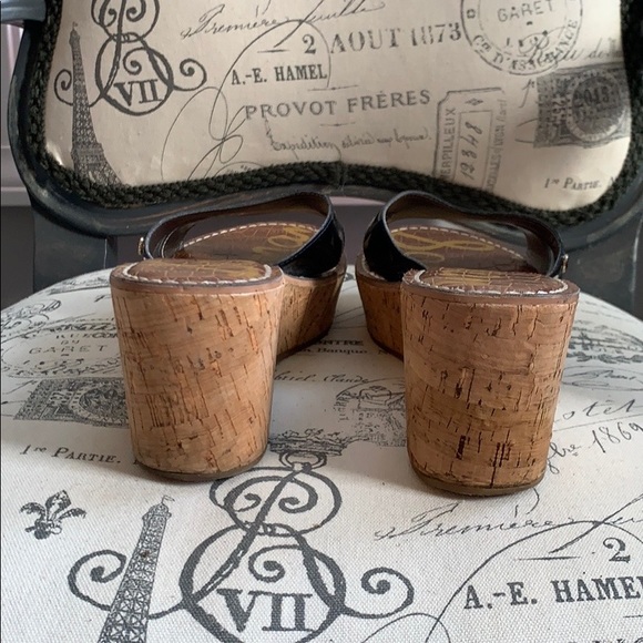 Sam Edelman cork wedge sz 7.5 - Picture 3 of 5